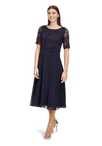 Vera Mont Damen 0113/4825 Partykleid, Blau (Night Sky 8541), (Herstellergröße: 44) von Vera Mont