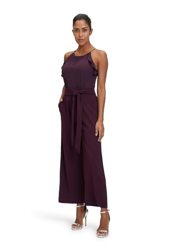 Vera Mont Damen 0180/4867 Overall, Shiny Aubergine, 36 von Vera Mont