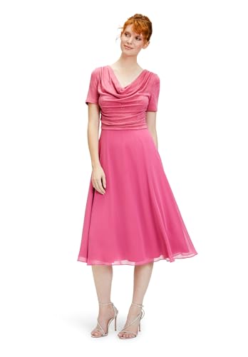 Vera Mont Damen Cocktailkleid im Glitzer-Look Patch Pink/Pink,42 von Vera Mont