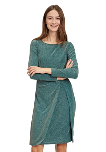 Vera Mont Damen 4452/4210 Kleid, Green/Gold, 36 von Vera Mont