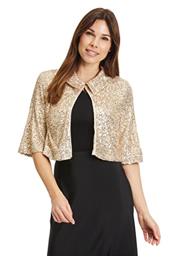 Vera Mont Damen 4648/4160 Blazer, Gold/Silver, 44 von Vera Mont