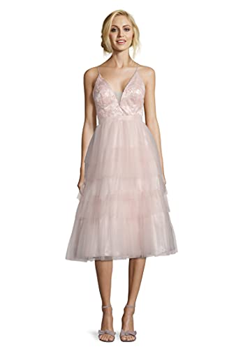 Vera Mont Damen 8080/4990 Partykleid, Rosa (Pale Rose 4388), (Herstellergröße: 36) von Vera Mont