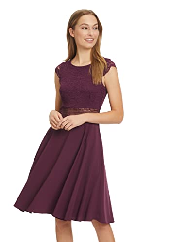 Vera Mont Damen 8631/4514 Kleid, Shiny Bordeaux, 30 von Vera Mont