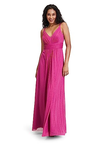 Vera Mont Damen Abendkleid im Glitzer-Look Classic Pink,38 von Vera Mont