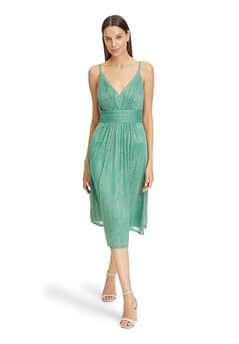 Vera Mont Damen Abendkleid im Glitzer-Look 40, Light Green von Vera Mont
