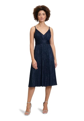 Vera Mont Damen Abendkleid im Glitzer-Look Night Sky,40 von Vera Mont