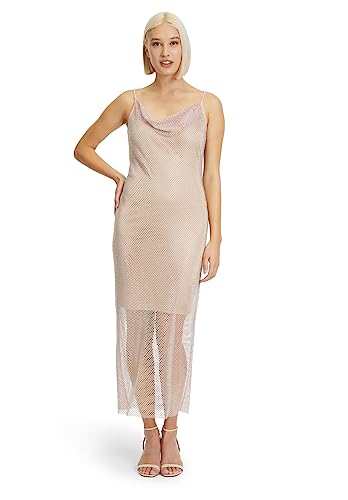 Vera Mont Damen Abendkleid im Glitzer-Look Rose/Cream,36 von Vera Mont