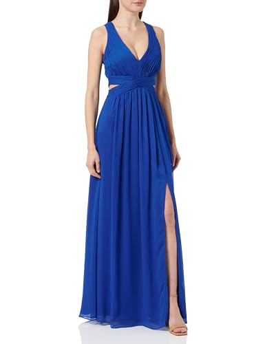 Vera Mont Damen Abendkleid mit Cut-Outs Jewel Blue,42 von Vera Mont