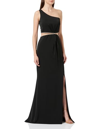 Vera Mont Damen Abendkleid mit Cut-Outs Schwarz,44 von Vera Mont