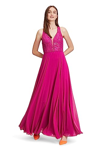 Vera Mont Damen Abendkleid mit Pailletten, Classic Pink, 34 von Vera Mont