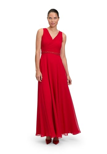 Vera Mont Damen Abendkleid mit Plissee Red Rose,46 von Vera Mont