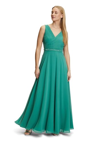 Vera Mont Damen Abendkleid mit Plissee Silky Green,38 von Vera Mont