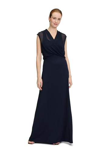 Vera Mont Damen Abendkleid mit Raffung 42, Night Sky von Vera Mont