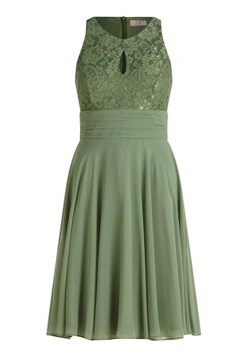 Vera Mont Damen Abendkleid mit Spitze Autumn Green,40 von Vera Mont