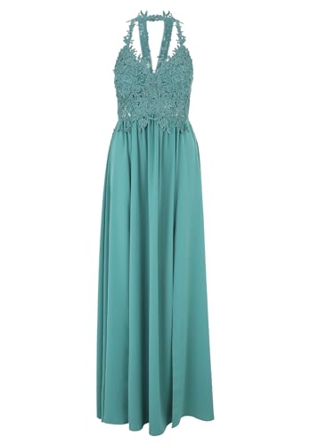 Vera Mont Damen 2540/4514 Robe, Eukalyptus glänzend, 34 von Vera Mont