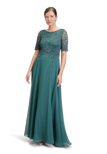 Vera Mont Damen Abendkleid mit Spitze Dark Emerald,40 von Vera Mont