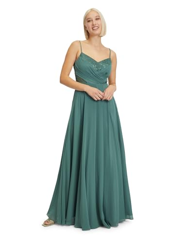 Vera Mont Damen Abendkleid mit Spitze Dark Forest,40 von Vera Mont