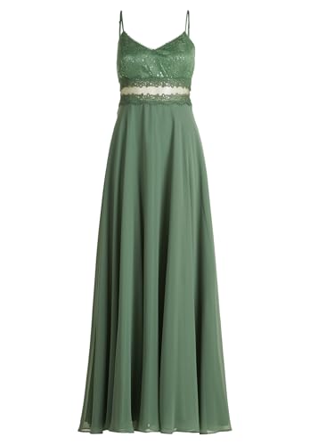 Vera Mont Damen Abendkleid mit Spitze Light Aventurine,36 von Vera Mont