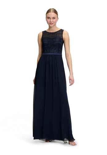 Vera Mont Damen Abendkleid mit Spitze 40, Night Sky von Vera Mont