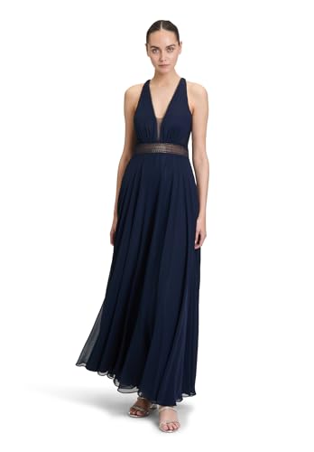 Vera Mont Damen Abendkleid mit Spitze Night Sky,40 von Vera Mont