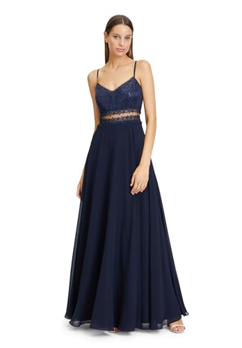 Vera Mont Damen Abendkleid mit Spitze Night Sky,44 von Vera Mont