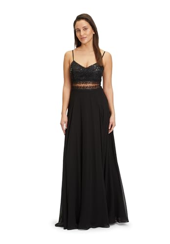 Vera Mont Damen Abendkleid mit Spitze Schwarz,42 von Vera Mont