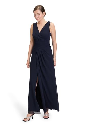 Vera Mont Damen Abendkleid mit V-Ausschnitt Night Sky,42 von Vera Mont