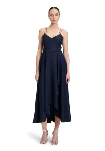 Vera Mont Damen Abendkleid mit Volant 42, Night Sky von Vera Mont