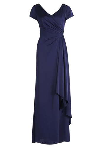 Vera Mont Damen Abendkleid mit Volant dunkelblau,36 von Vera Mont