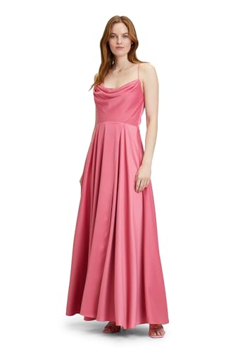 Vera Mont Damen Abendkleid mit Wasserfallausschnitt 38, Hot Rosè von Vera Mont
