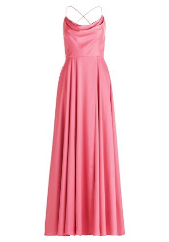 Vera Mont Damen Abendkleid mit Wasserfallausschnitt Hot Rosè,44 von Vera Mont