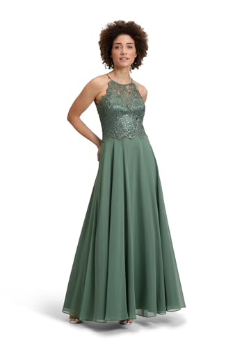 Vera Mont Damen Abendkleid rückenfrei Light Aventurine,36 von Vera Mont