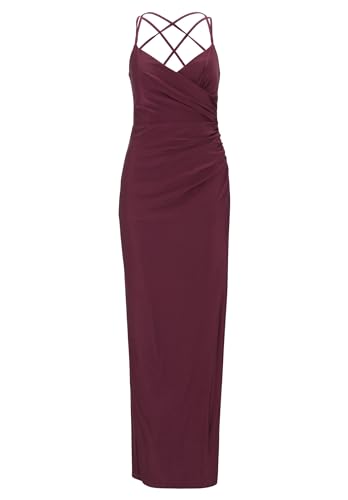 Vera Mont Damen Abiballkleid figurbetont Shiny Bordeaux,34 von Vera Mont