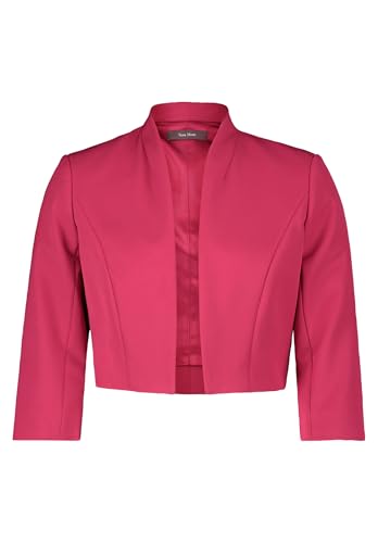Vera Mont Damen Blazer-Jacke ohne Verschluss 44, Dark Raspberry von Vera Mont