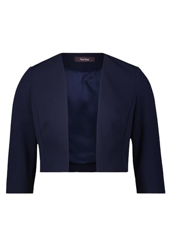Vera Mont Damen Blazer-Jacke ohne Verschluss 42, Night Sky von Vera Mont