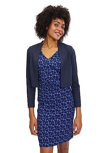 Vera Mont Damen Blazer-Jacke ohne Verschluss Night Sky,46 von Vera Mont