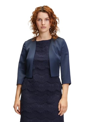 Vera Mont Damen 0059/4822 Bolero, Blau (Night Sky 8541), (Herstellergröße: 34) von Vera Mont