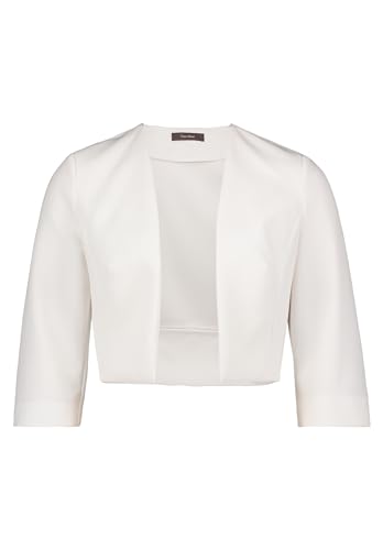 Vera Mont Damen Bolero-Jacke mit Kellerfalten 50, Rohweiß Vera Mont Damen Bolero-Jacke mit Kellerfalten 50, Rohweiß von Vera Mont