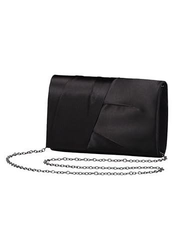 Vera Mont Damen Clutch-Tasche unifarben ACC, Schwarz von Vera Mont