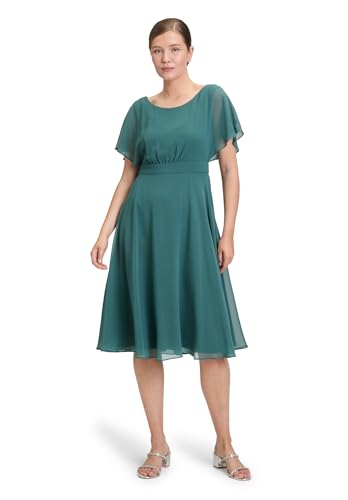 Vera Mont Damen Cocktailkleid Kurzarm 36, Dark Emerald von Vera Mont
