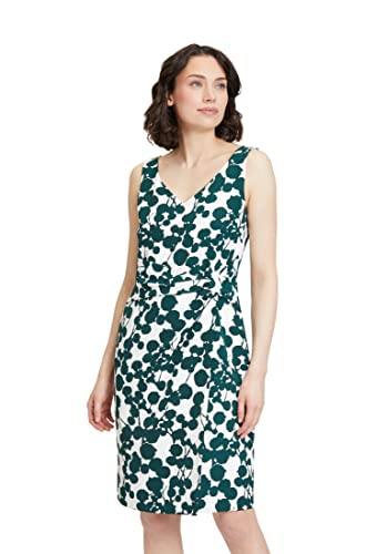 Vera Mont Vera Mont Damen 4735/4186 Kleid, Cream/Dark Green, 38 von Vera Mont