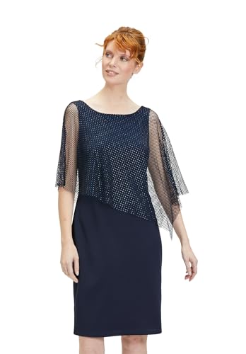 Vera Mont Damen Cocktailkleid im Glitzer-Look Night Sky,44 von Vera Mont