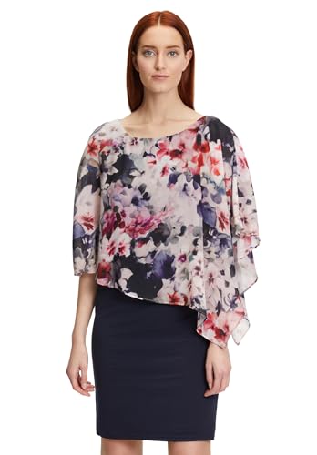 Vera Mont Vera Mont Damen 0219/4816 Kleid, Rosé/Dark Blue, 50 von Vera Mont