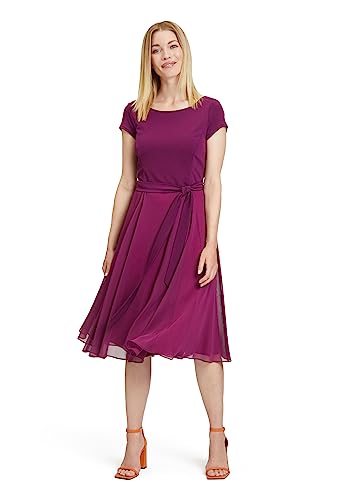 Vera Mont Damen Cocktailkleid mit Gürtel Patch Pink/Pink,36 von Vera Mont