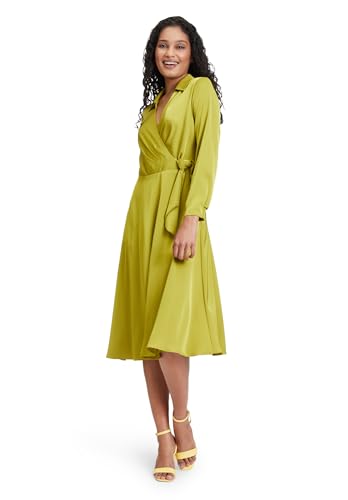 Vera Mont Damen Cocktailkleid mit Kragen Peridot Green,36 von Vera Mont