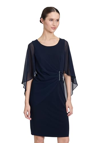 Vera Mont Damen Cocktailkleid mit Raffung 40, Night Sky von Vera Mont