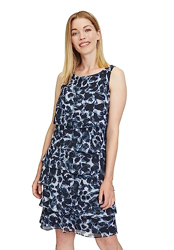 Vera Mont Damen 0268/4804 Kleid, Blue/Dark-Blue, 40 EU von Vera Mont