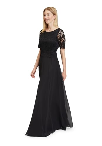 Vera Mont Damen Cocktailkleid mit Spitze Schwarz,38 von Vera Mont