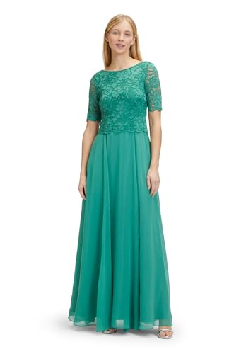 Vera Mont Damen Cocktailkleid mit Spitze, Silky Green, 38 von Vera Mont