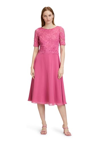 Vera Mont Damen Cocktailkleid mit Spitze Rose Pink,38 von Vera Mont